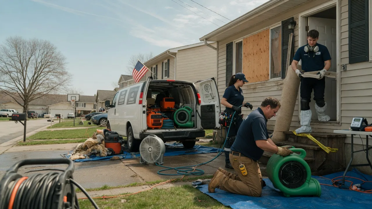 Water Damage Restoration in Newport, NJ near me